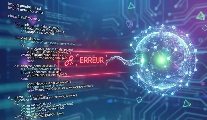 Réparation code informatique et solution IA chez inter-prog