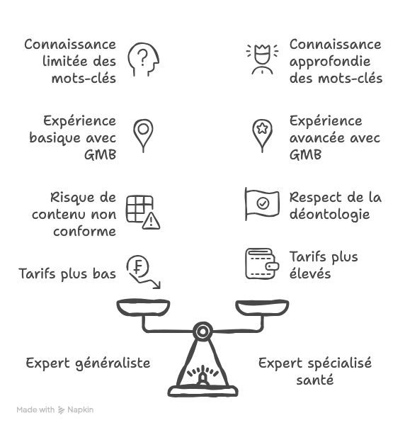 Les 5 critères pour choisir un expert SEO adapté à votre cabinet
