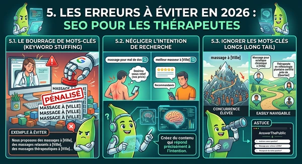 Les erreurs à éviter en 2026