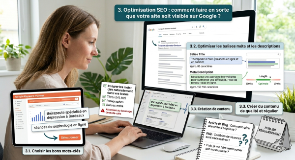 Optimisation SEO : comment faire en sorte que votre site soit visible sur Google ?