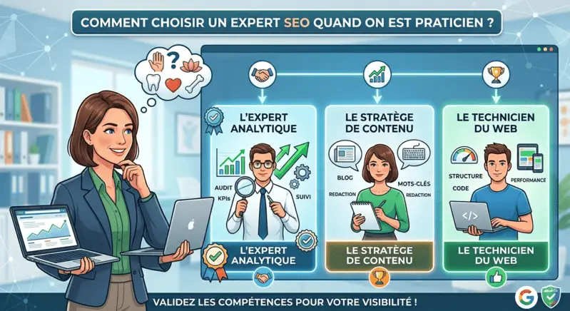 Comment choisir un expert SEO quand on est praticien ?