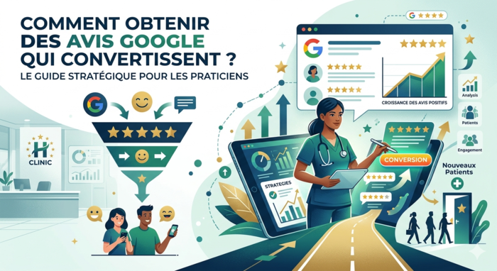 Comment obtenir des avis Google qui convertissent ? Le guide stratégique pour les praticiens